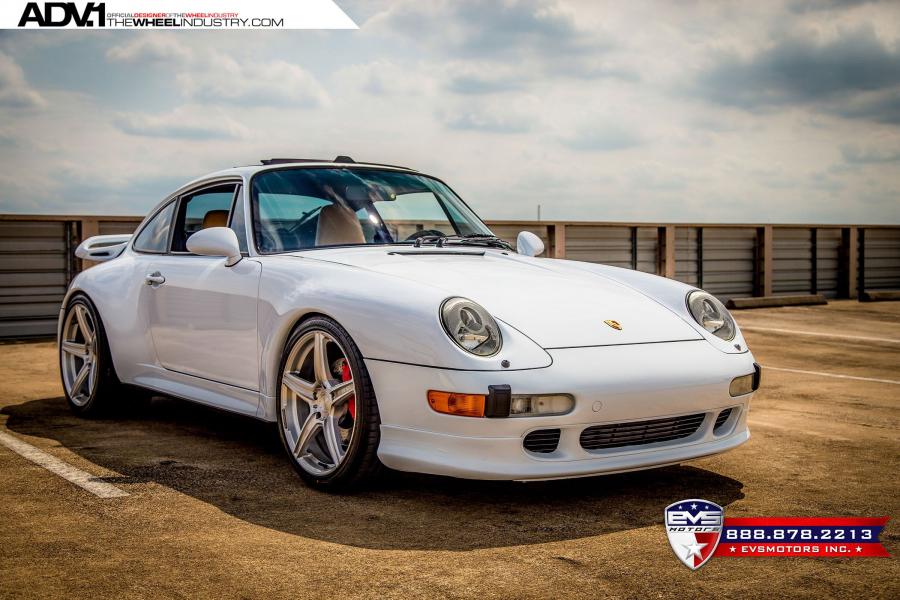 Porsche 911 Turbo S by EVS Motors on ADV.1 Wheels (ADV5MV1SL) '1997